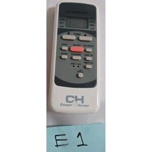 Cooper and Hunter Remote Control for Air Conditioner RG51B(1)/EU1